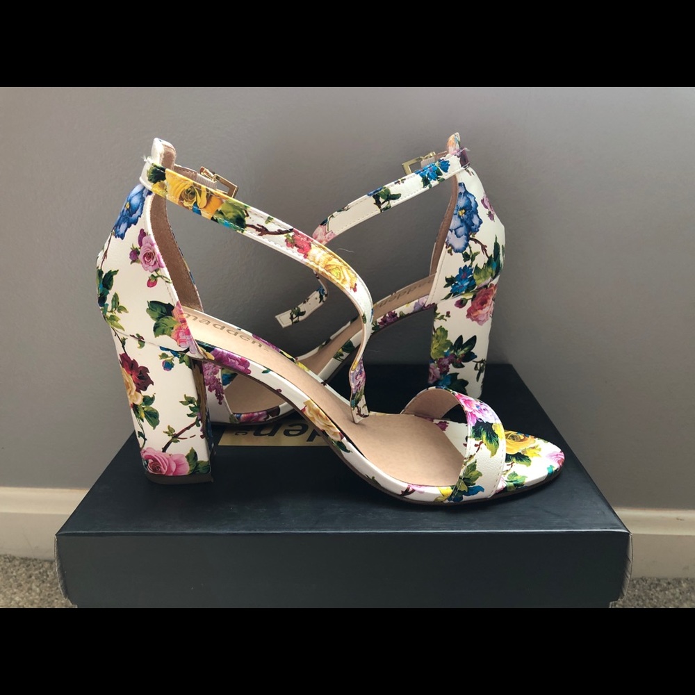 Floral heels